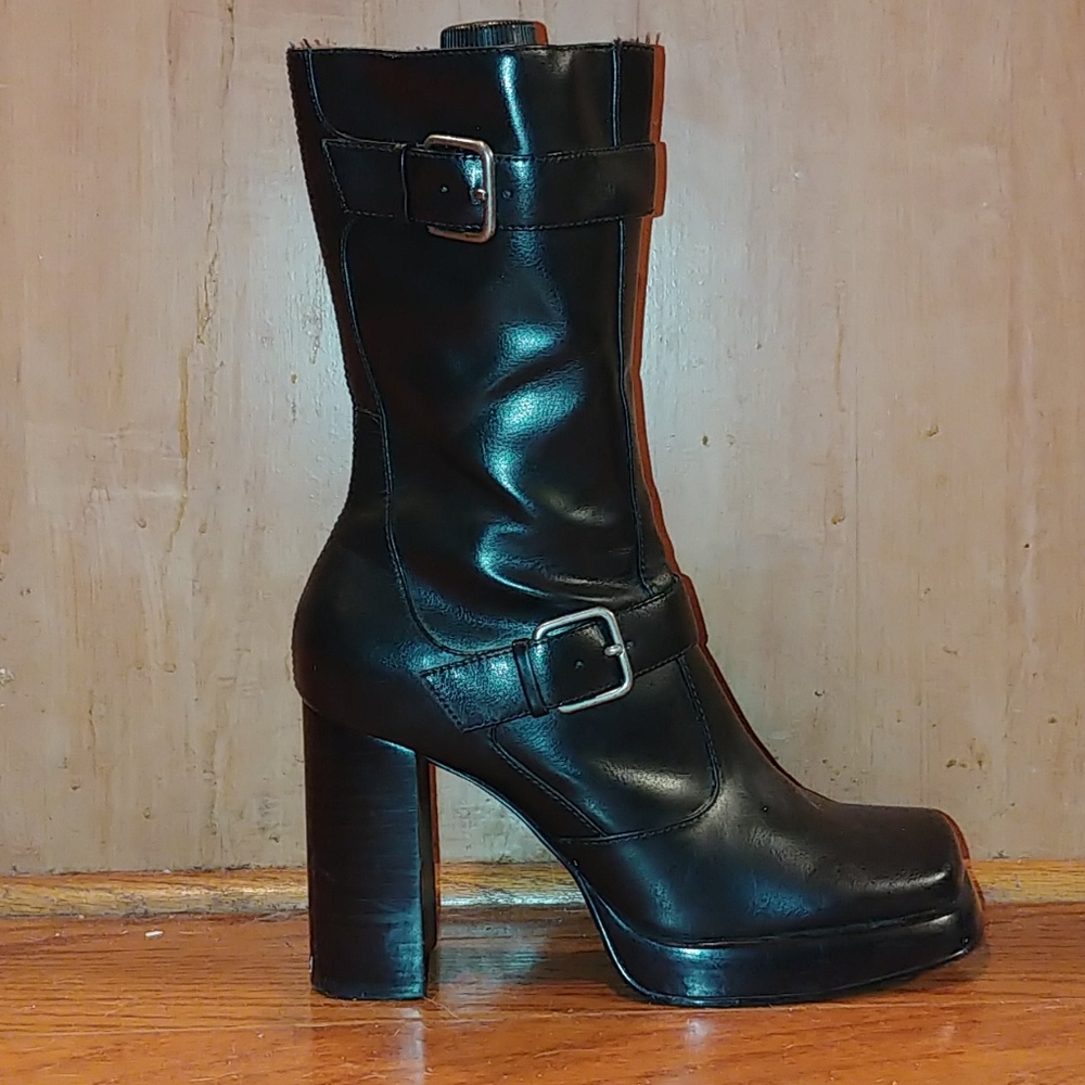SO Melodie black synthetic boots